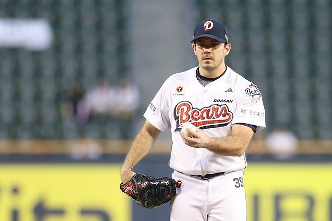 ▲ 두산 베어스 잭 로그 ⓒ 두산 베어스