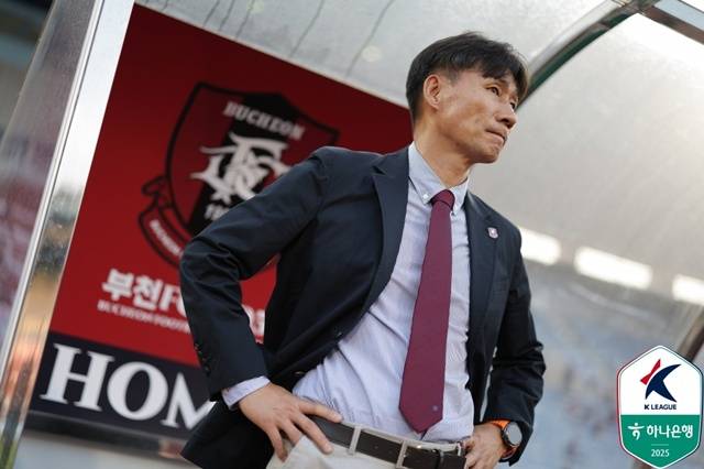 이영민 부천FC 감독. /사진=한국프로축구연맹 제공