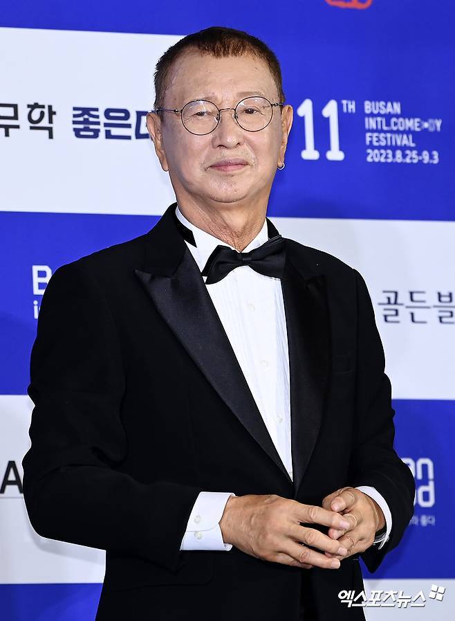 제 2023년 제 11회 부산국제코미디페스티벌(BICF) 블루카펫 당시 전유성