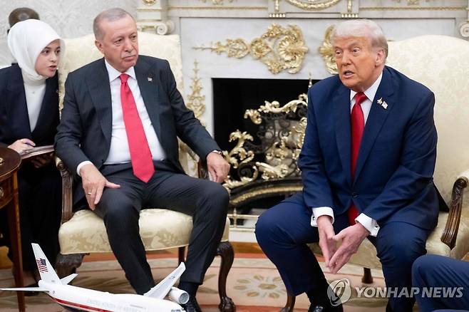 트럼프 대통령과 에르도안 대통령 [AFP 연합뉴스 자료사진]