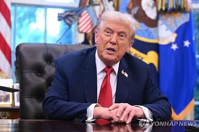 트럼프 대통령 [AFP 연합뉴스 자료사진. 재판매 및 DB 금지]