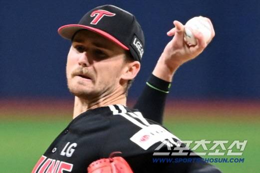 9일 고척스카이돔에서 열린 LG와 키움의 경기, LG 선발투수 톨허스트가 역투하고 있다. 고척=허상욱 기자wook@sportschosun.com/2025.09.09/