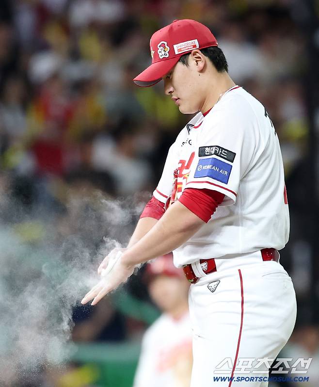 23일 인천 SSG랜더스필드에서 KIA-SSG전. 9회초 마무리로 등판한 조병현. 인천=정재근 기자 cjg@sportschosun.com/2025.9.23/