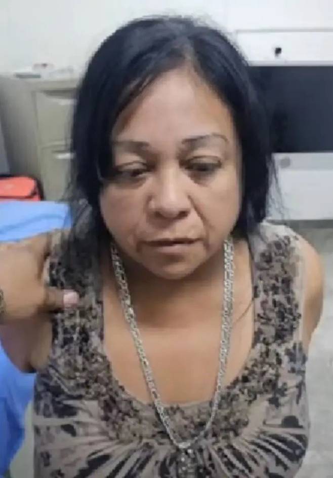 멕시코 카르텔 할리스코의 여성 두목 마르타 알리시아 멘데스 아길라르. DNI.