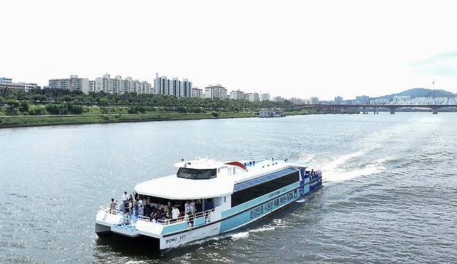 한강버스. 서울시 제공