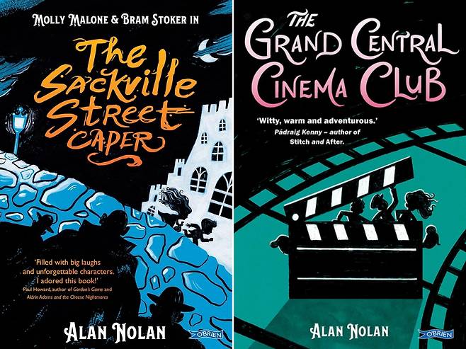 "The Sackville Street Caper" and "The Grand Central Cinema Club" by Alan Nolan (The O’Brien Press)