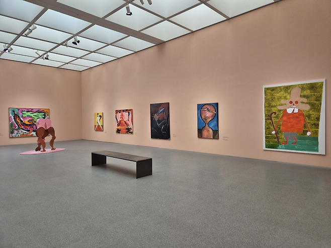 뮌헨 현대미술관의 상설 전시관. 정말로 한적한 공간이었다. ©김슬기