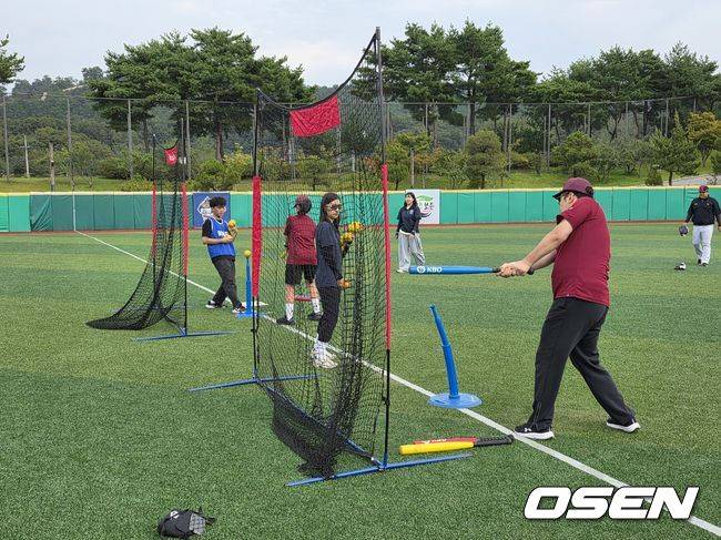 2025 KBO 야구로 통하는 티볼캠프. /OSEN DB