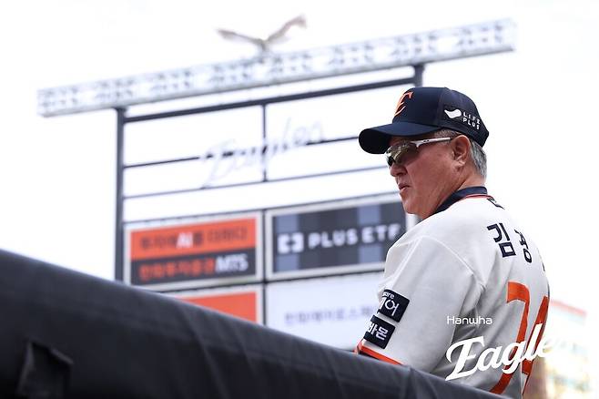 ▲ 김경문 감독은 올해 가을 경험이 팀의 성장에 큰 도움이 될 것으로 기대한다 ⓒ한화이글스