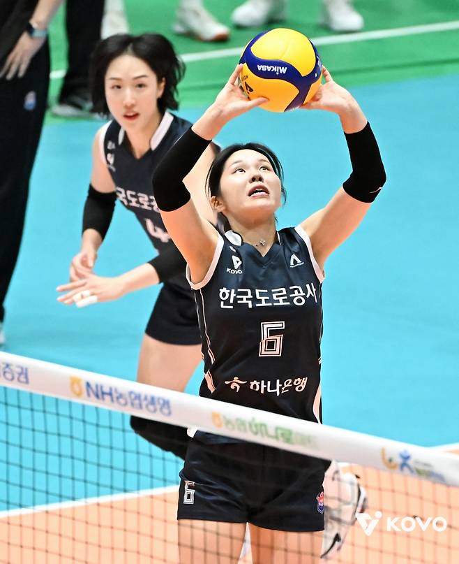 한국도로공사 세터 이윤정. /사진=KOVO 제공