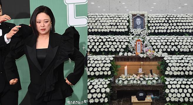 김숙이 故 전유성을 추모했다. 사진=엑스포츠뉴스 DB, 김숙 SNS