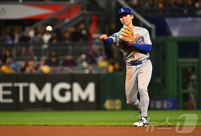 LA 다저스 김혜성. ⓒ AFP=뉴스1