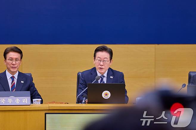이재명 대통령이 16일 세종시 정부세종청사에서 열린 제42회 국무회의에서 발언하고 있다. (대통령실 제공. 재판매 및 DB 금지) 2025.9.16/뉴스1 ⓒ News1 허경 기자