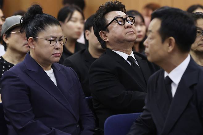 전유성 영결식. 2025.9.28 연합뉴스