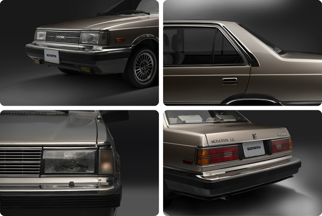 현대자동차 1세대 쏘나타. HMG저널