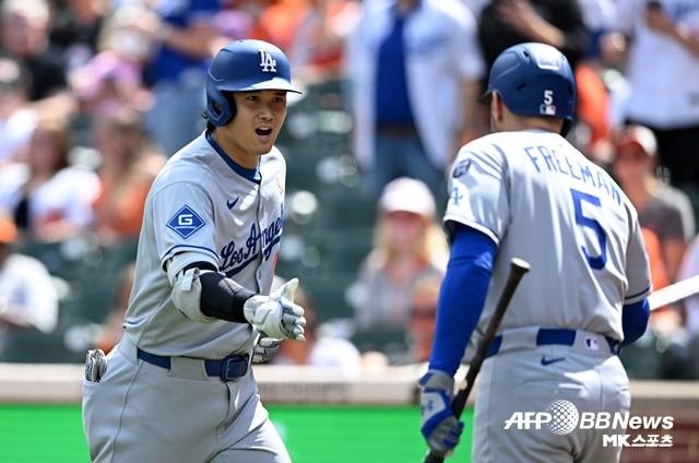 오타니. 사진(미국 볼티모어)=AFPBBNews=News1