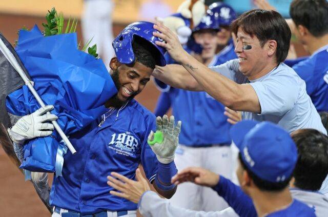 삼성 라이온즈 르윈 디아즈./삼성 라이온즈