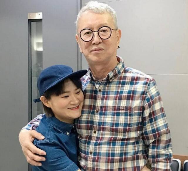 김신영, 전유성./소셜미디어