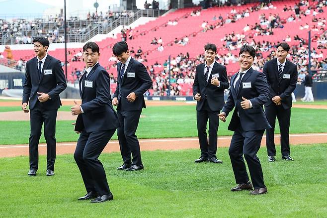▲ KIA 타이거즈의 2026 신인선수들 ⓒKIA 타이거즈