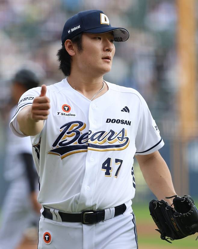 ▲ 곽빈 ⓒ두산 베어스