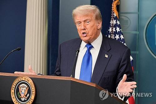 트럼프 대통령 [로이터=연합뉴스 자료사진]