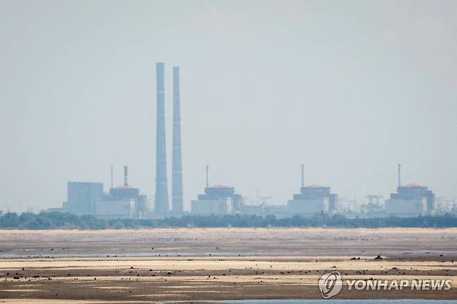 4일째 외부전력공급 끊긴 자포리자 원전 [로이터=연합뉴스. 재판매 및 DB 금지]