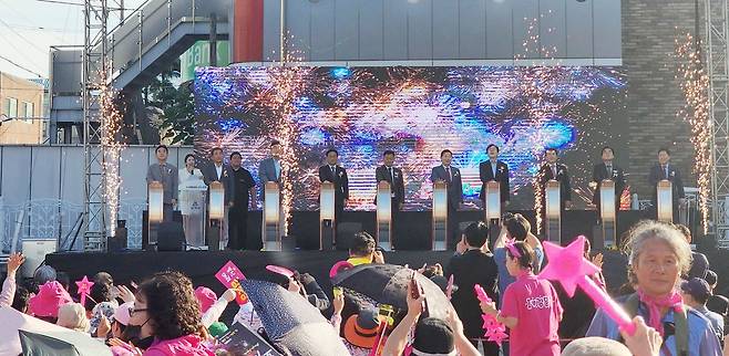 '도전은 계속된다 Begin Again' 기념식 [강원도 제공.재판매 및 DB 금지]