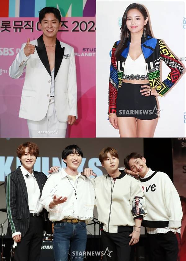 나태주, 조정민, 딕펑스./사진=스타뉴스 DB