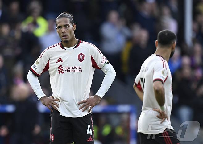 잉글랜드 프리미어리그(EPL) 연승 행진이 멈춘 리버풀. ⓒ 로이터=뉴스1