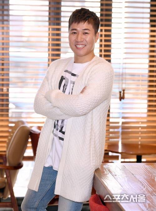 방송인 김종민. 이주상 기자