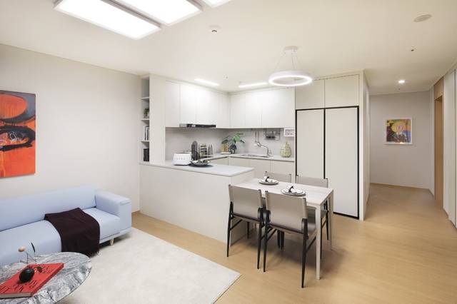 금성백조, ‘대전 관평 예미지 어반코어’ 81㎡ 주방 사진 이미지