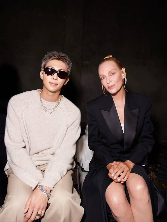 BTS RM과 우마 서먼