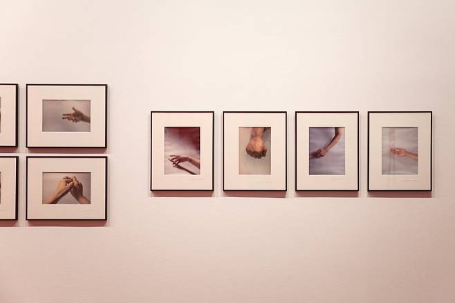 문상훈, <손>, 2019–2025, 트레이싱지에 프린트, 각 35.5 × 45 cm. / 사진. ⓒ남서원, 제공. 아트선재센터. ⓒ 2025. Art Sonje Center all rights reserved.