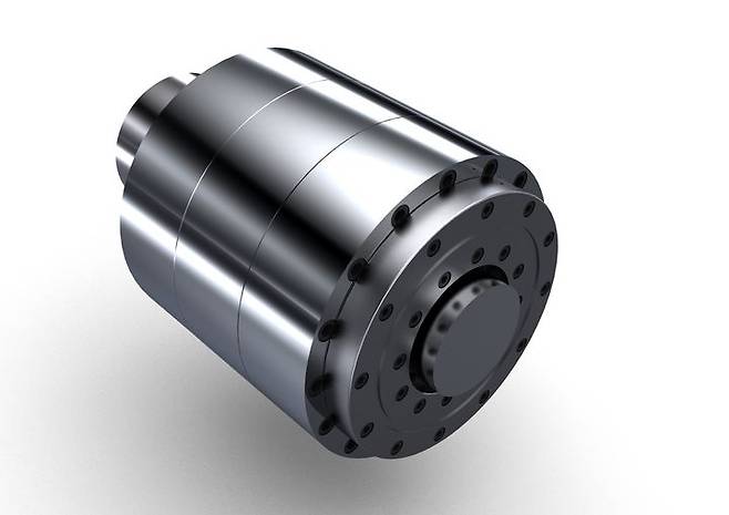 [서울=뉴시스] 케이엔알시스템의 로봇용 하이브리드 로터리 액추에이터. (사진=케이엔알시스템 제공) 2025.09.29. photo@newsis.com *재판매 및 DB 금지