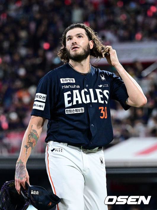 [OSEN=최규한 기자] 한화 코디 폰세. 2025.09.20 / dreamer@osen.co.kr