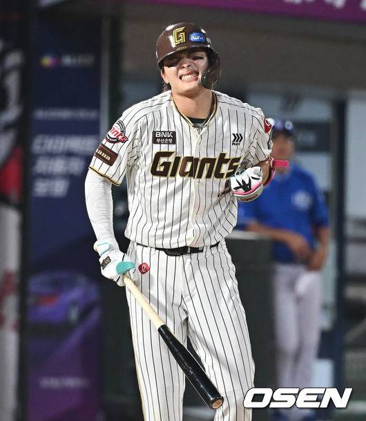 롯데 자이언츠 윤동희. /OSEN DB