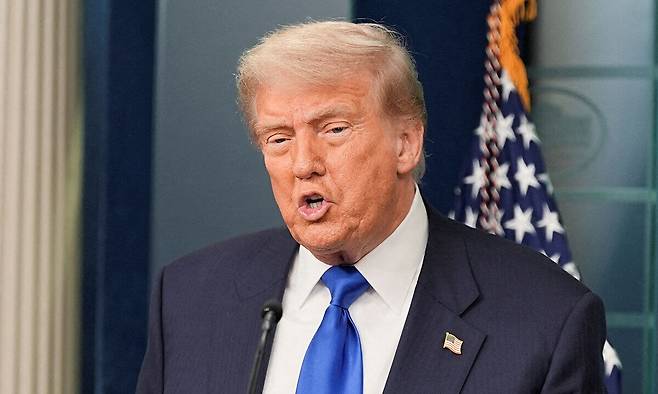 도널드 트럼프 미국 대통령. 로이터연합뉴스