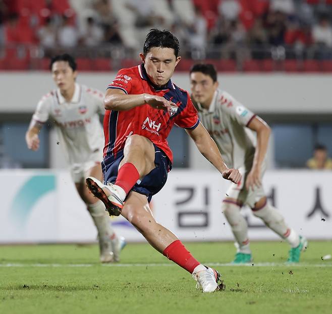 김천 상무 이동경. 프로축구연맹 제공