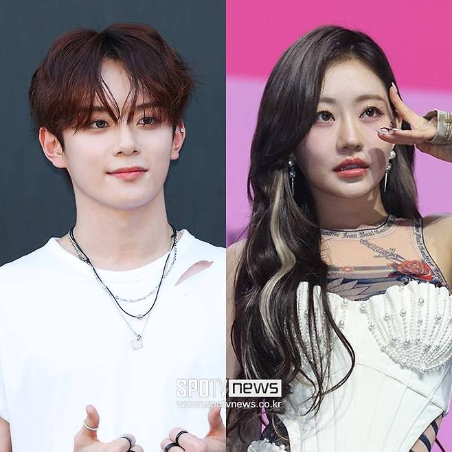 ▲ 베리베리 강민(왼쪽), 키스오브라이프 쥴리. ⓒ곽혜미 기자