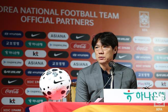 홍명보 축구대표팀 감독. /사진=대한축구협회 제공