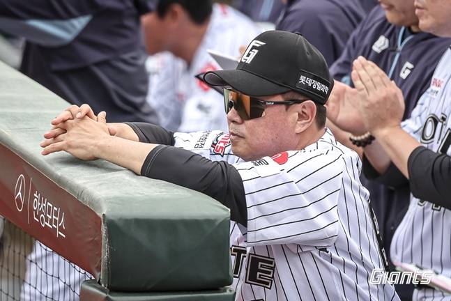 롯데 김태형 감독. /사진=롯데 자이언츠 제공
