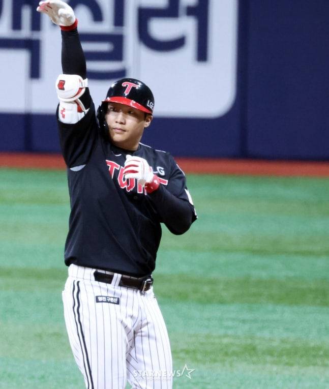 LG 문보경. /사진=강영조 선임기자