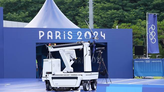 양궁 슈팅 로봇 [대한양궁협회 제공. 재판매 및 DB 금지]