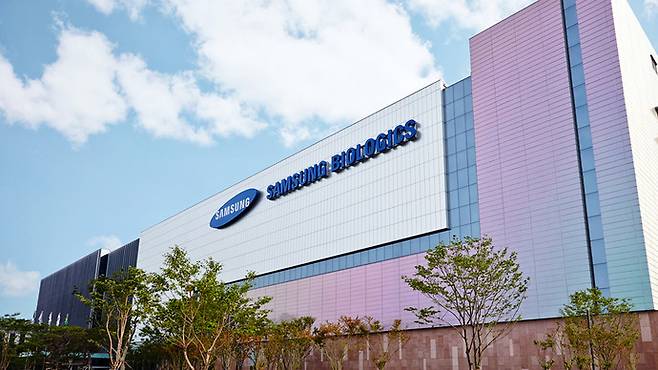 인천 송도에 위치한 삼성바이오로직스 전경. 사진=삼성전자