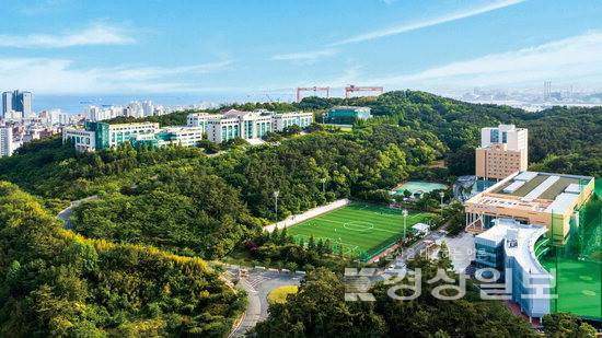 ▲ 울산과학대학교 동부캠퍼스 전경.
