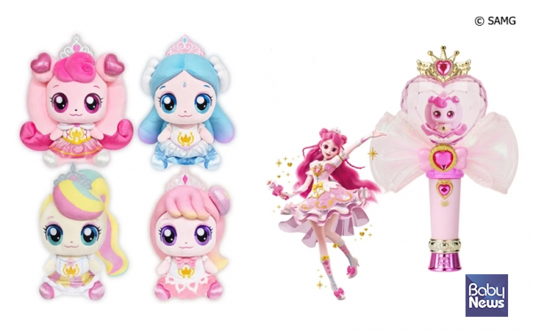 인기 애니메이션 '캐치! 티니핑' 여섯 번째 시즌 '프린세스 캐치! 티니핑'. ⓒ(주)에스에이엠지엔터테인먼트