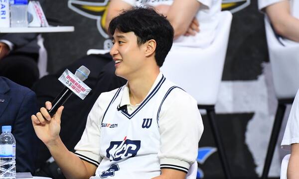 부산 KCC 허웅. ⓒKBL