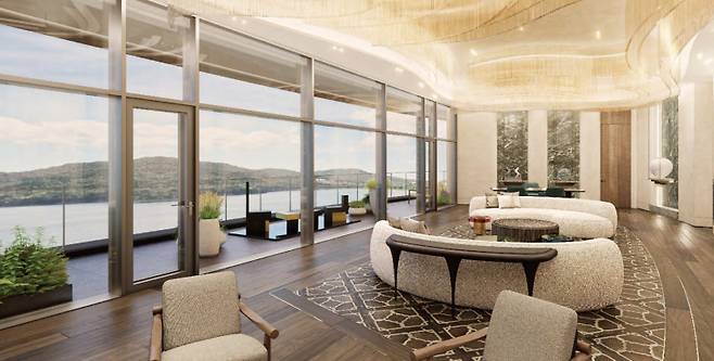 VIP 전용 프레지덴셜 스위트 객실.