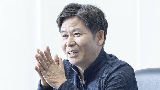 김주난 건축시공기술사가 22일 오후 서울 마포구 상암동에서 중앙일보와 인터뷰를 하고 있다. 장진영 기자