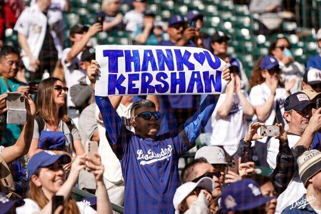 커쇼가 떠난다./LA 다저스 SNS